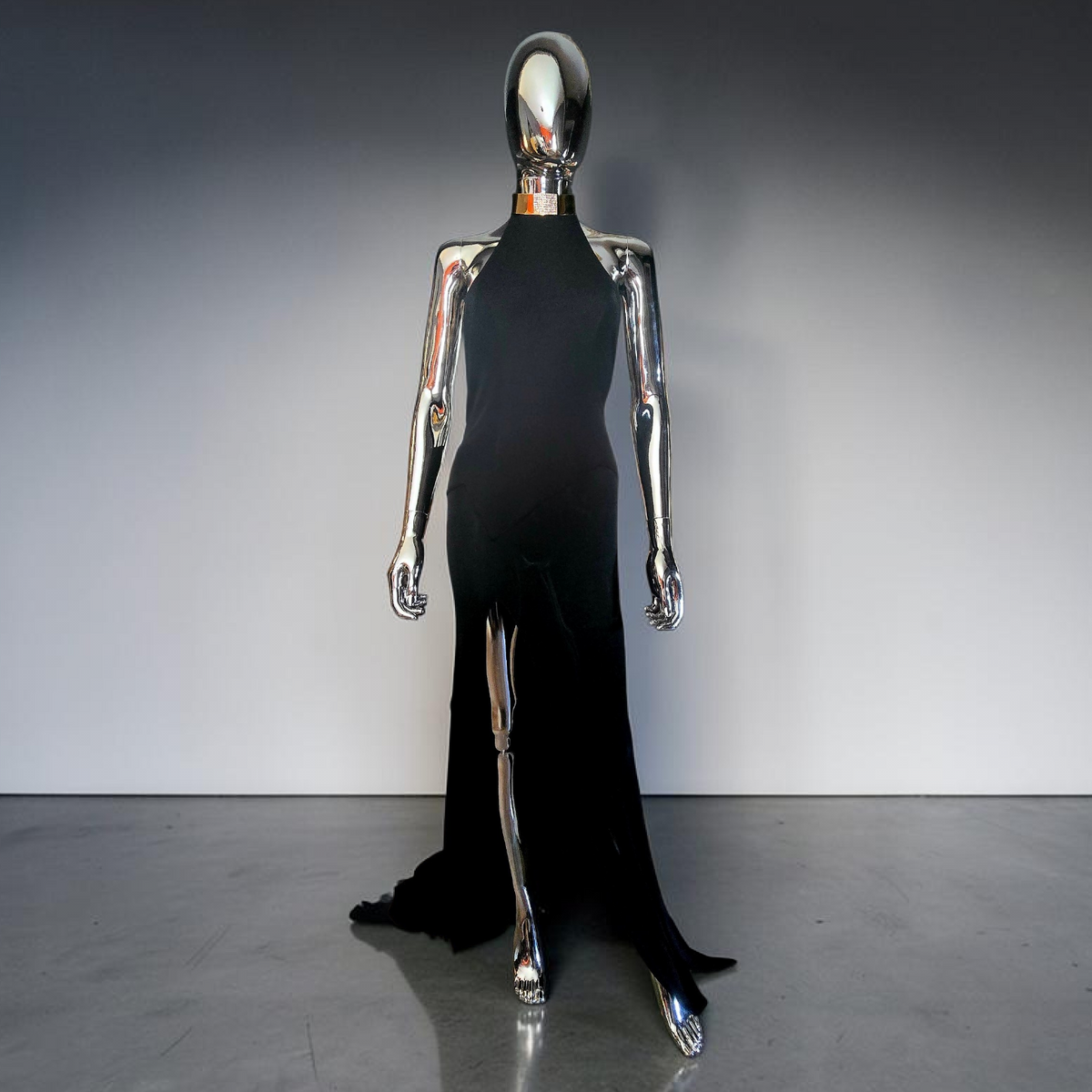 Alexandre Vauthier robe longue dos nu bijoux coup or - L.F Lusso