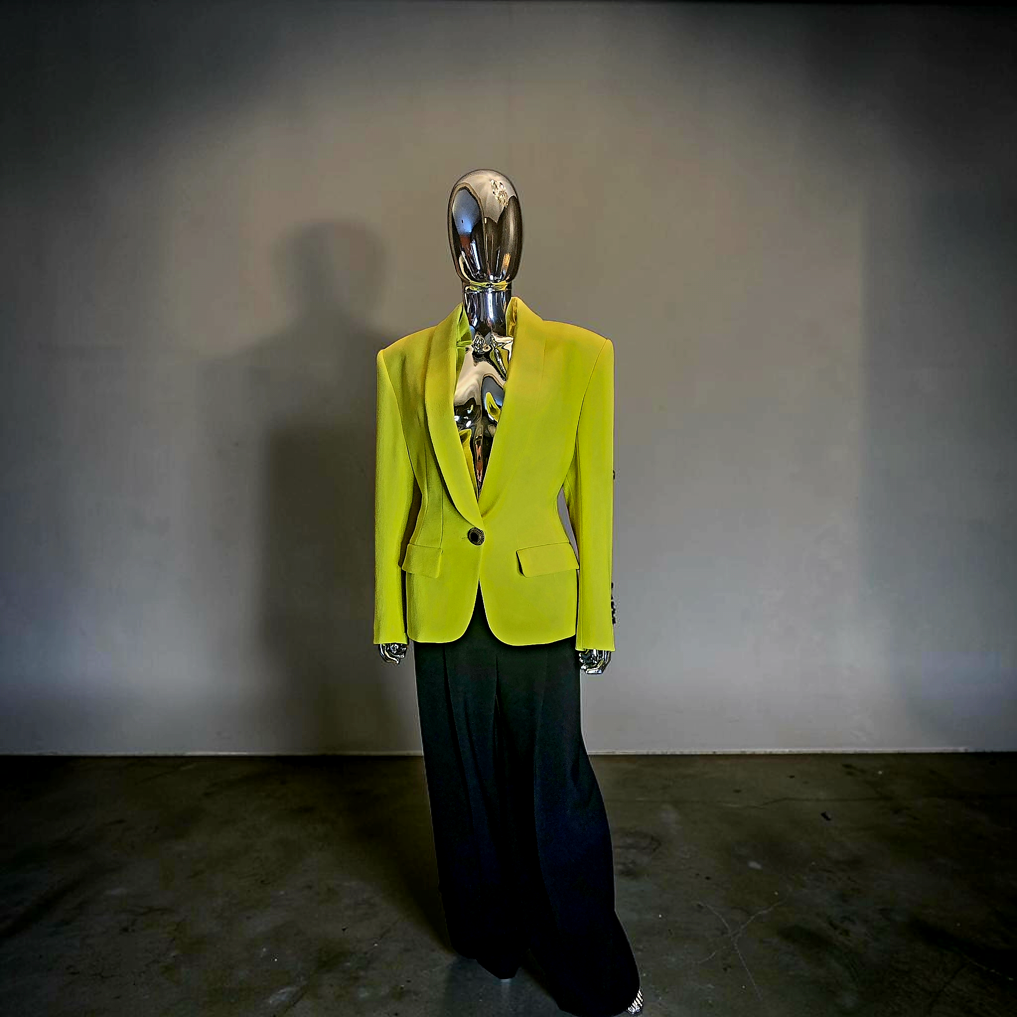 Veste de tailleur jaune Alexandre Vauthier - L.F Lusso