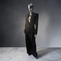 Alexandre Vauthier tailleur noir veste cintrée neuf - L.F Lusso