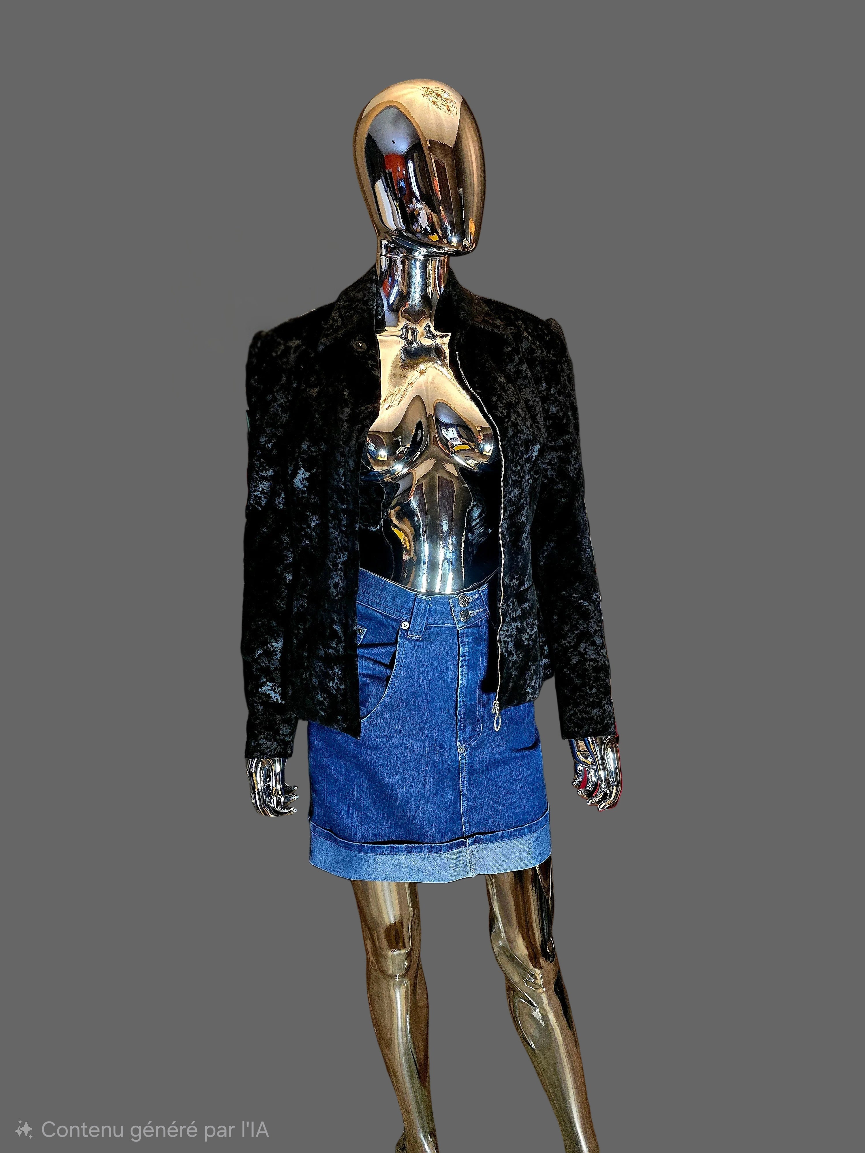 Veste noire Versus Versace - L.F Lusso