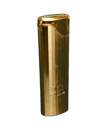 Courrèges gold faceted ligther vintage -  L.F Lusso
