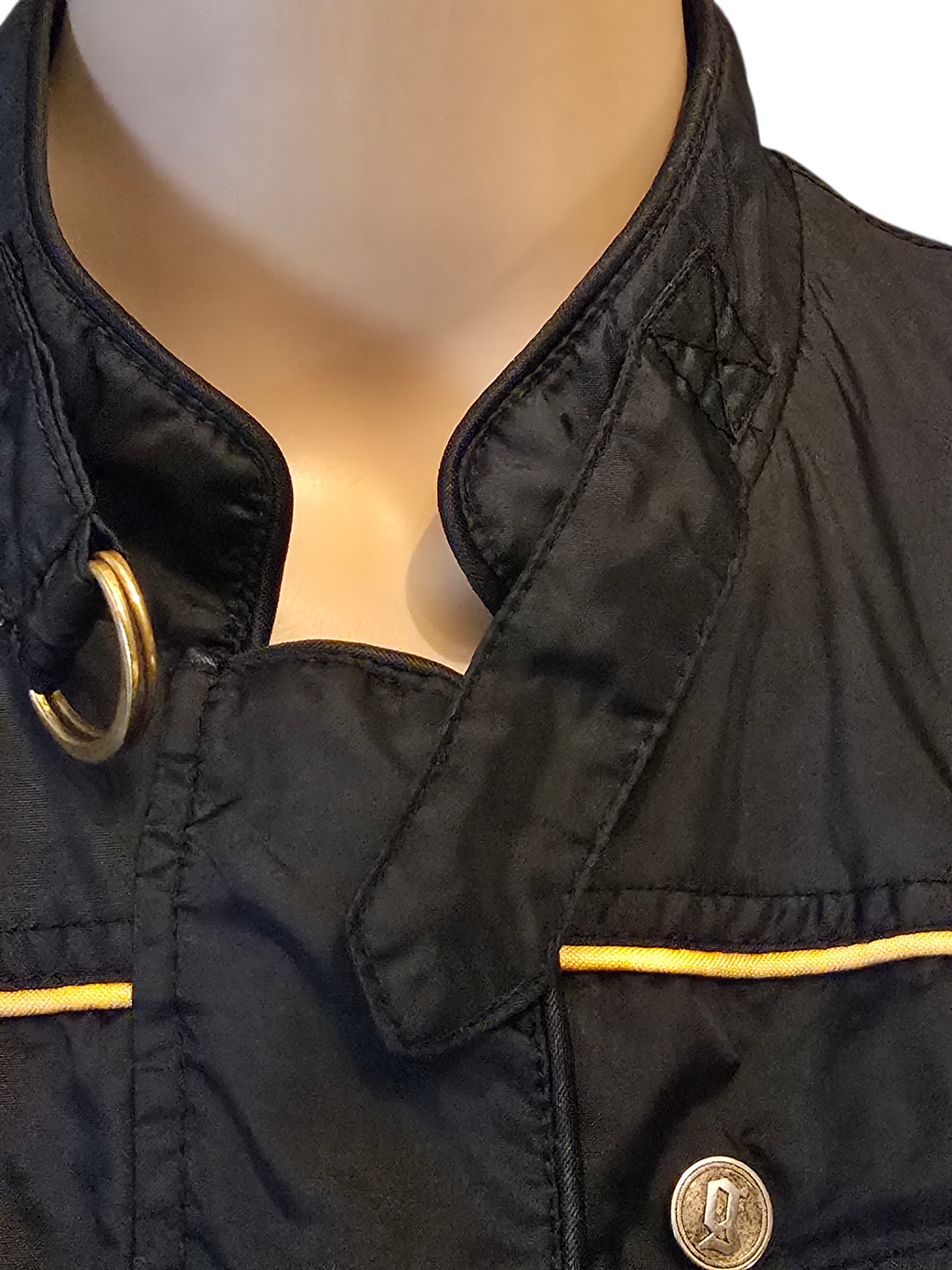 John Galliano – Bomber Noir & Or T38