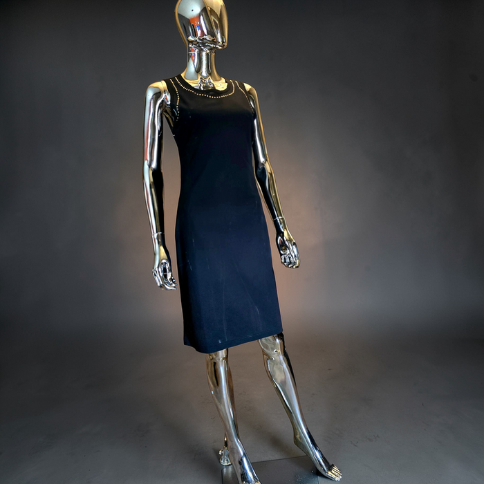 Paco Rabanne black dress size 38 vintage - L.F Lusso