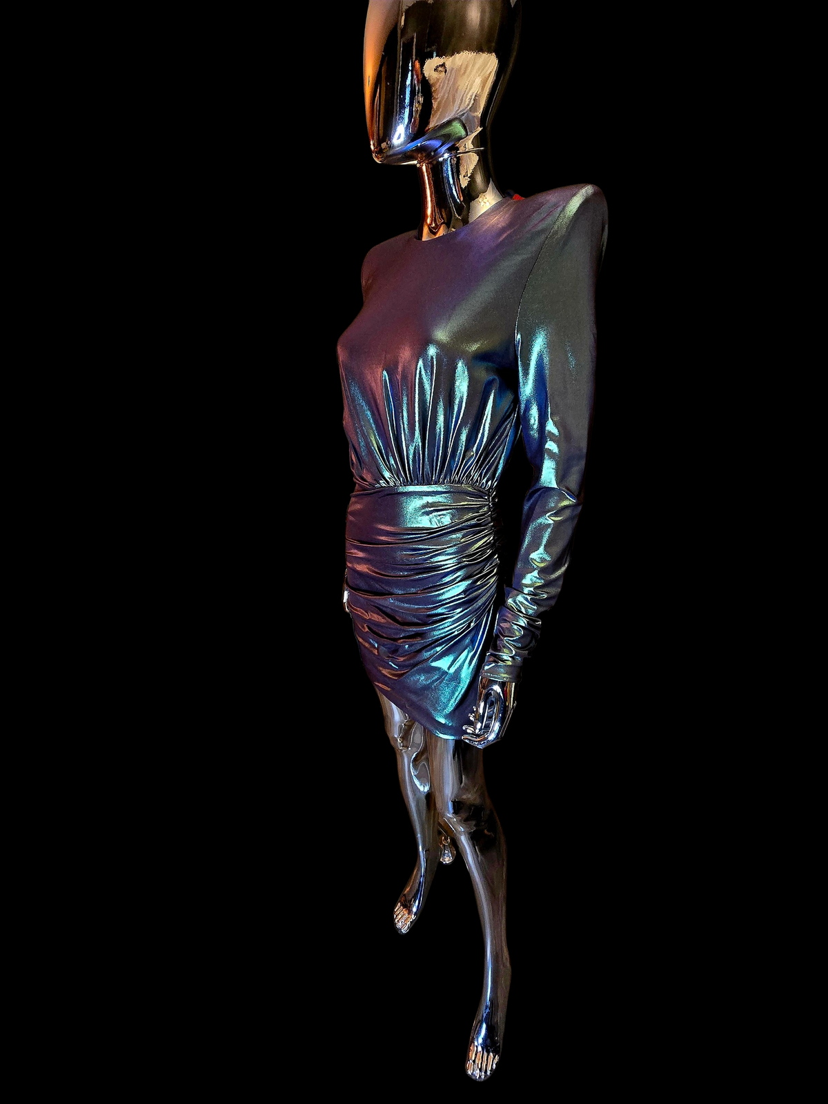 Alexandre Vauthier robe verte métallisée - L.F Lusso