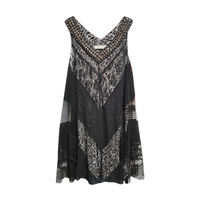 Pierre Balmain robe en voile col clouté - L.F Lusso