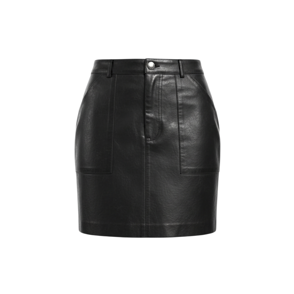 Versace leather skirt size 38 vintage - L.F Lusso