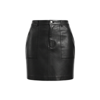 Versace leather skirt size 38 vintage - L.F Lusso