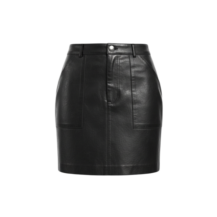 Versace leather skirt size 38 vintage - L.F Lusso