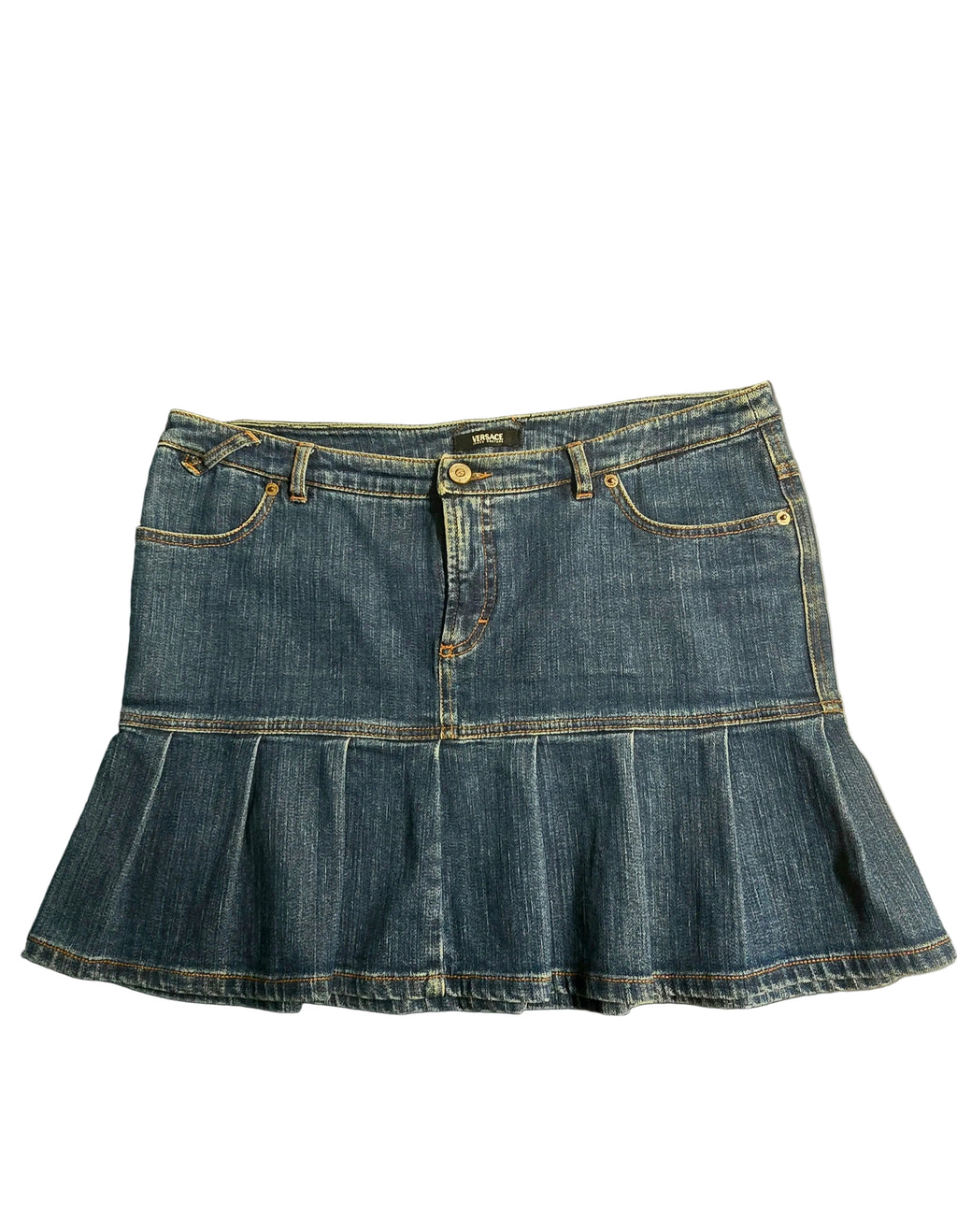 Versace jupe denin