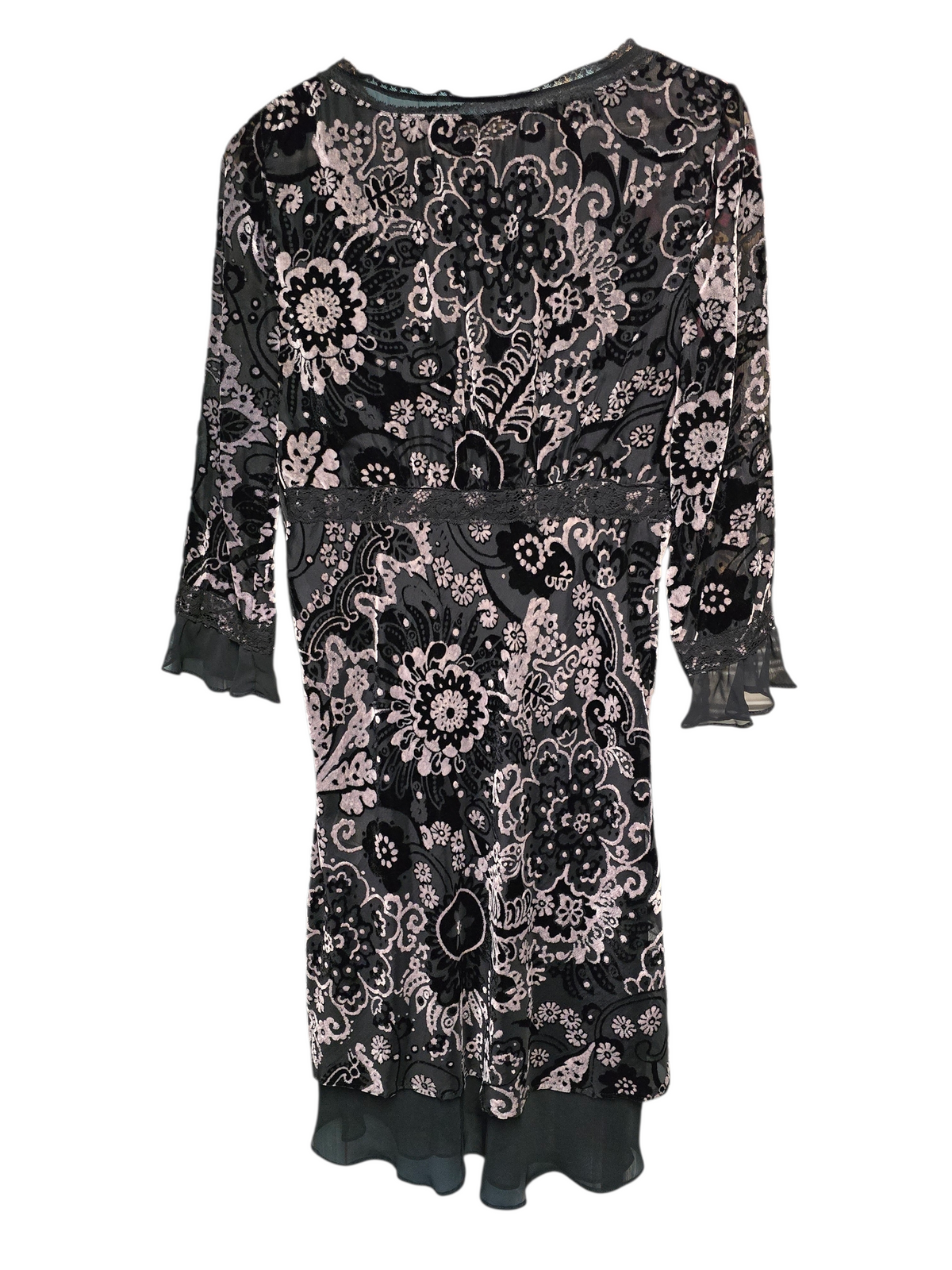 John Galliano robe tulle et velours - L.F Lusso